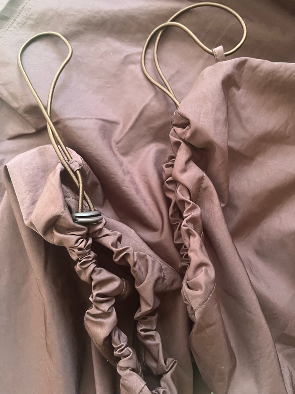 TOPSHOP Burgundy Balloon Trouser Size 8-10, Women - Picture 5 of 7